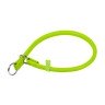 Ошейник-удавка WAUDOG Glamour рывковый Салатовый, кожа, Размер: XS (30 см)
