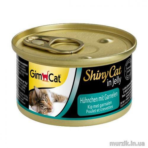 Shiny Cat  k 70g курица и креветка