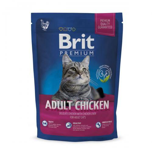 Brit Premium Cat Adult Chicken  800g (д/взрослых с курицей)
